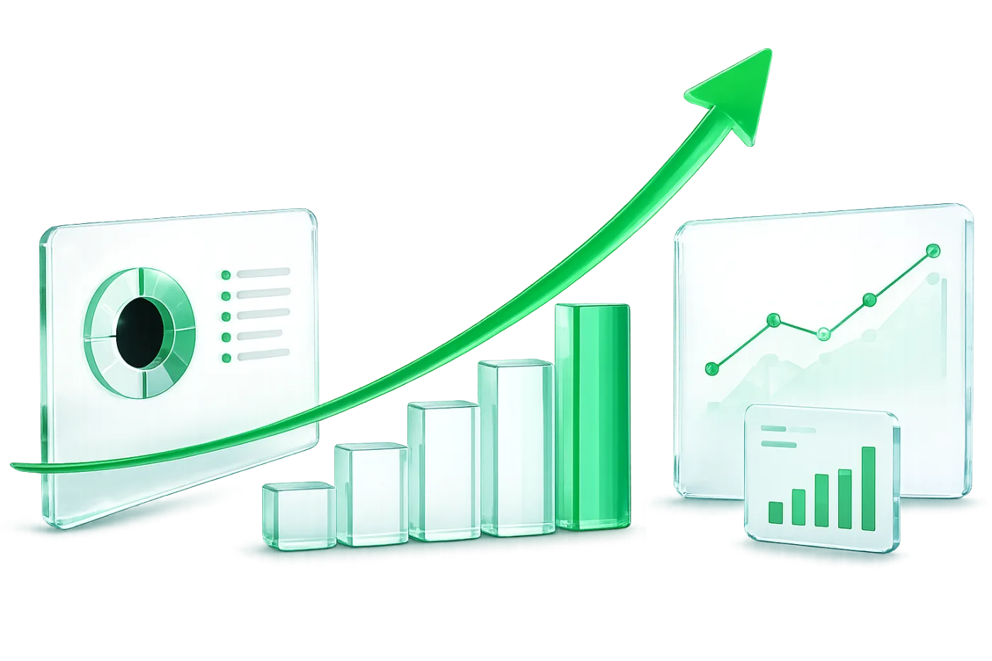 Luar Rendivo AI trading growth chart